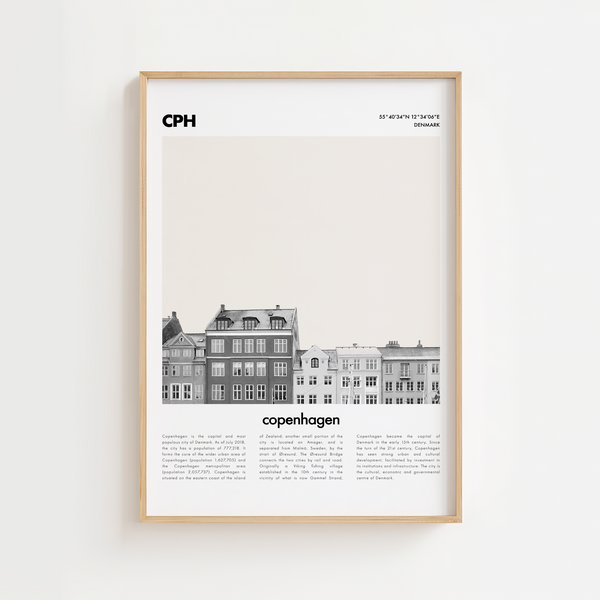CPH By – Moderne Plakat med Københavns Ikoner | Køb nu