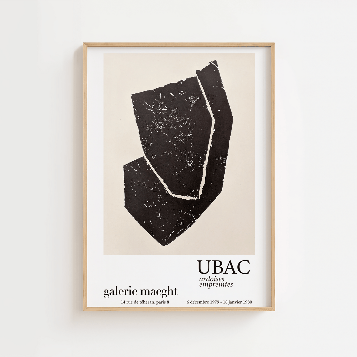Galerie Maeght UBAC - Louisiana Poster | Kunstplakat für Sie