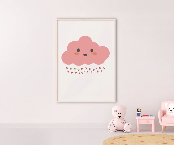 Liebe schüchternes Kinderplakat