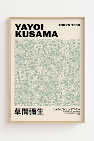 Kusama Tokyo Plakat | Farverig og Ikonisk Kunstplakat