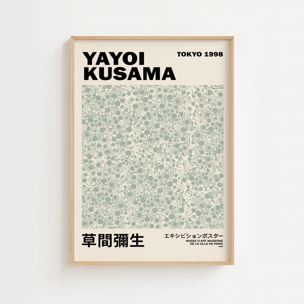 Kusama Tokyo Plakat | Farverig og Ikonisk Kunstplakat