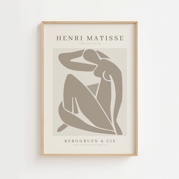 Neutral Cut Outs - Henri Matisse Plakat