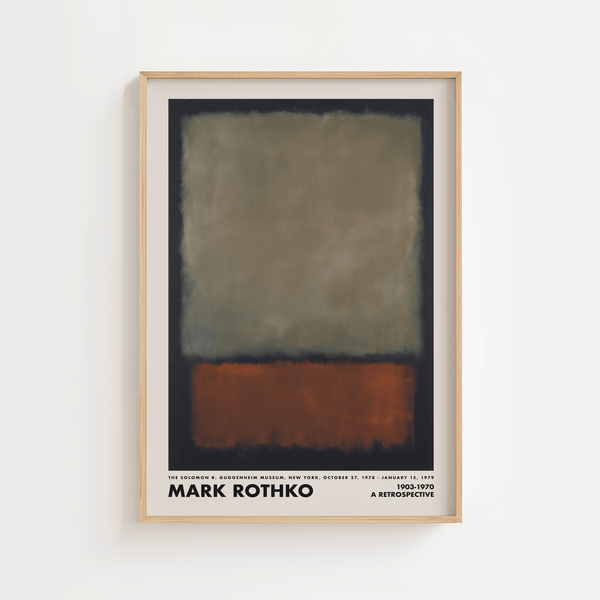 No.292 - Mark Rothko Plakat