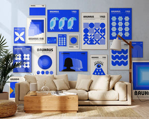 Blå plakater - Ellens Postershop