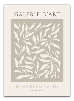Galerie D'Art Le Mondes Plakat