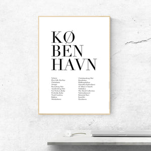 København By - Plakat