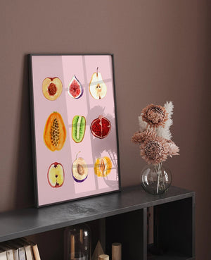 Vulva Frugt Plakat
