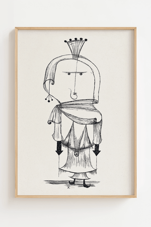 Queen Paul Klee Plakat