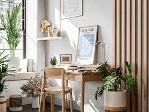 Matisse Plakat | "Light Blue Flower" Poster - Ellensshop.dk