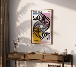 Squares Bauhaus Plakat