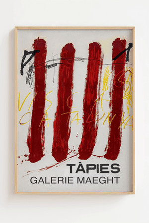 Tapies Antoni Tapies - Galerie Maeght Plakat
