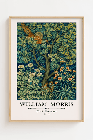 William Morris - Cock Pheasant Plakat