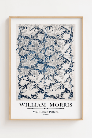 William Morris - Wallflower Pattern Plakat