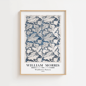 William Morris - Wallflower Pattern Plakat