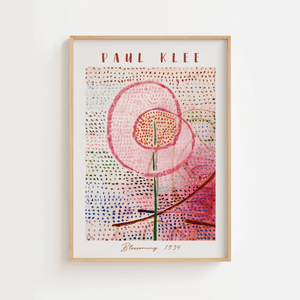Blossoming Paul Klee Plakat