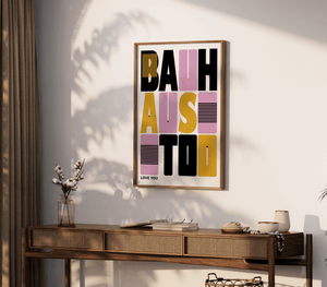 Love You Bauhaus Plakat