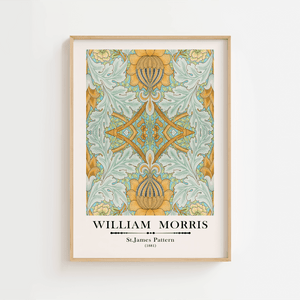 William Morris - St. James Pattern Plakat