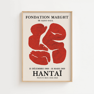 Saint Paul 06 - Hantai Fondation Galerie Maeght Plakat
