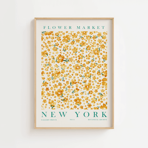 Flower Market New York No.11 Plakat