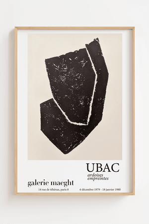 Galerie Maeght UBAC - Plakat