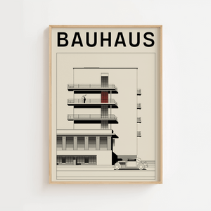Lejlighed Bauhaus Plakat