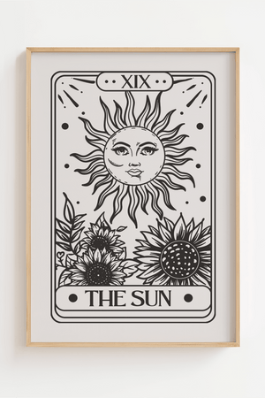XIX The Sun Plakat