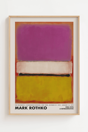 No.289 - Mark Rothko Plakat