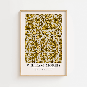 William Morris - Botanical Ornament Plakat