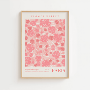 Flower Market Paris No.1 Plakat