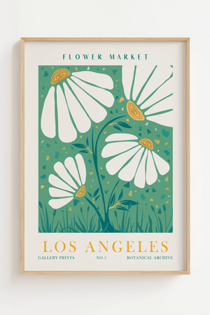 Flower Market Los Angeles No.5 Plakat