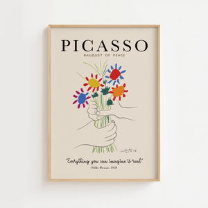 Bauquet of Peace - Picasso Plakat