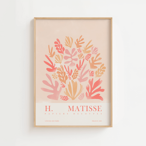 H. Matisse Pink Flour Plakat