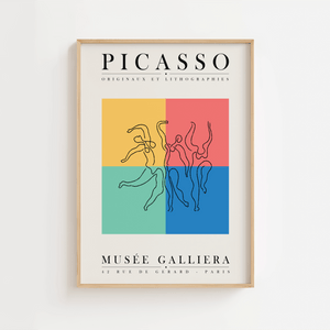 Picasso Originaux Et Lithographies“ Plakat