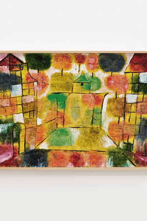 Colored Garden Paul Klee Plakat