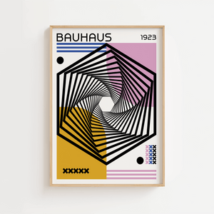 Squares Bauhaus Plakat