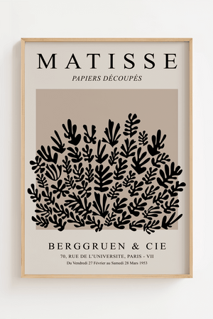 Classic Flower - Matisse Plakat