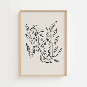 Galerie Flower Plakat