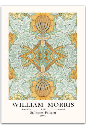 Køb vores William Morris Plakat | "St. James Pattern" Plakat