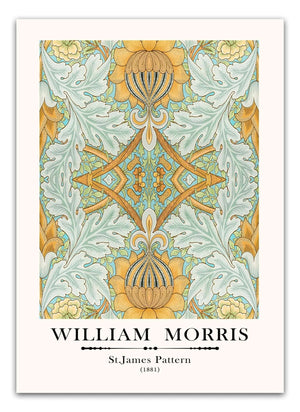 Køb vores William Morris Plakat | "St. James Pattern" Plakat