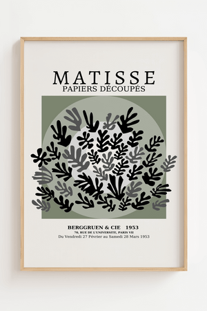 Femme Flowers Matisse Plakat