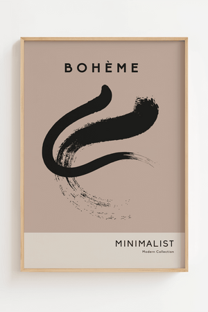 Bohéme Paint Plakat
