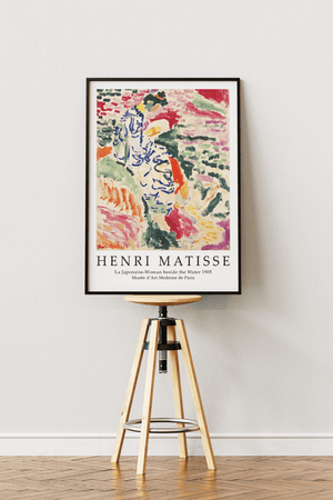 Woman Beside the Water – Matisse Plakat