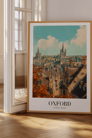 Oxford England – Byplakat