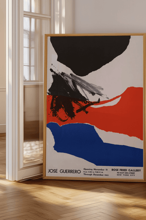 Abstract Colors – José Guerrero Plakat