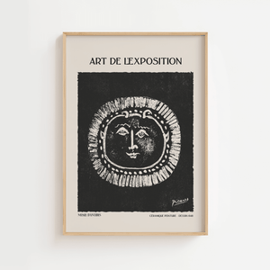 Céramique Soleil – Picasso Plakat