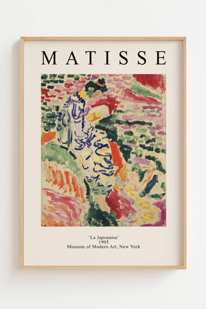 La Japonaise - Matisse Plakat
