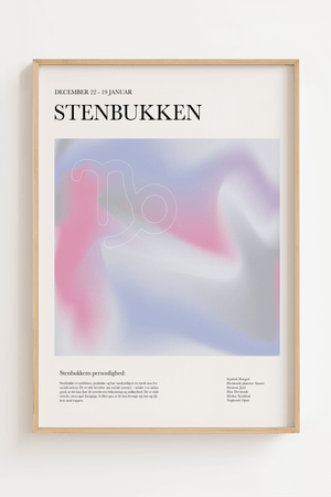 Stjernetegn plakat - Stenbukken 2