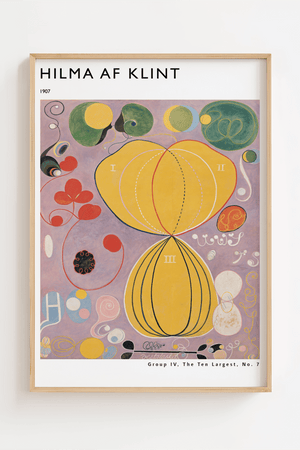 Group IV - Hilma Af Klint Plakat