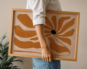 Lilla Sommerblomst Plakat