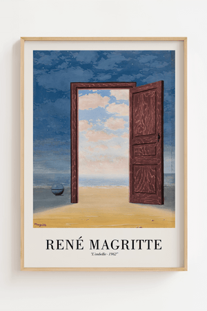 Den Åbne Dør – René Magritte Plakat